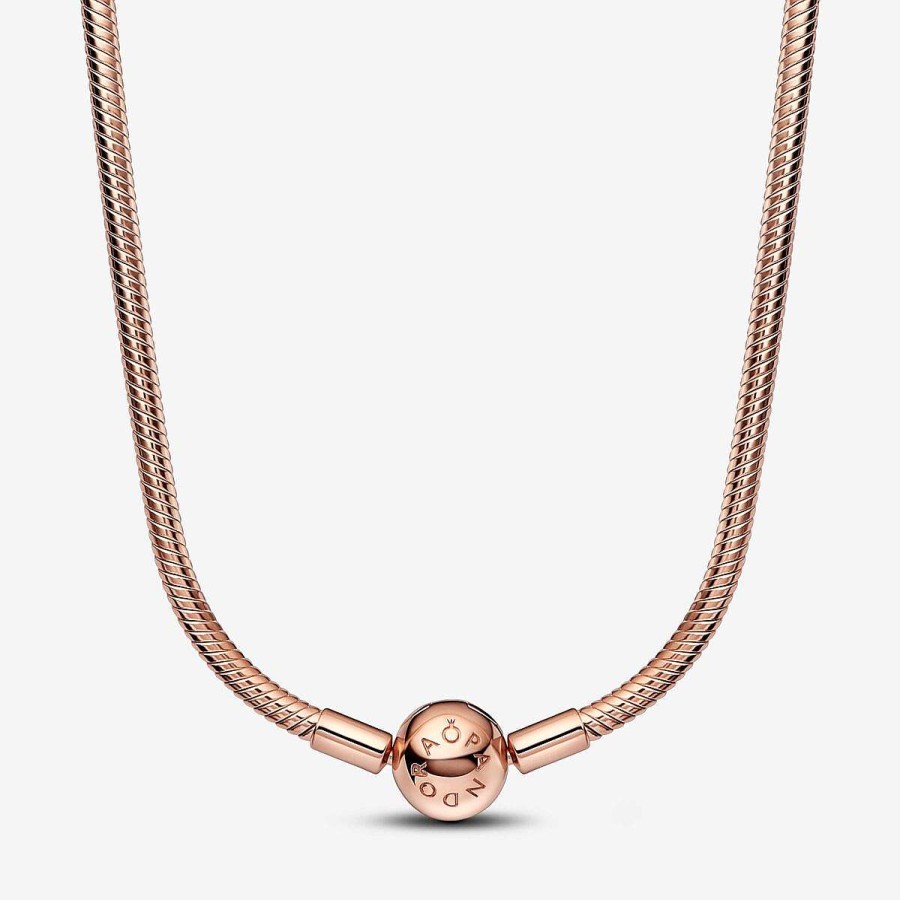 Pandora Colar Pandora Moments Revestido A Ouro Rosa Clearance