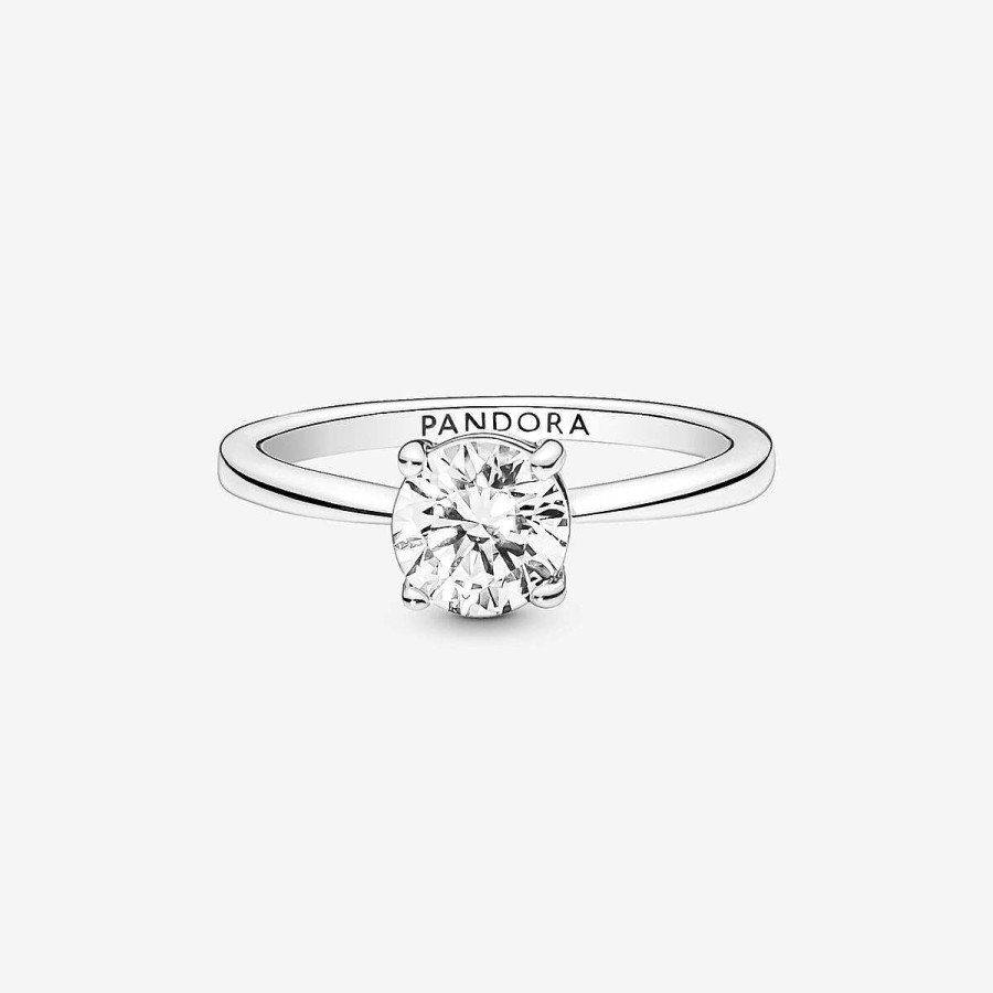 Pandora Anel Sparkling Solitaire Hot