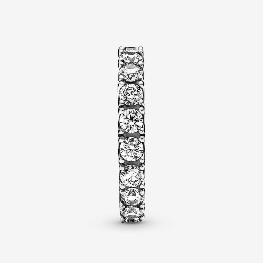 Pandora Anel Sparkling Row Eternity Prata Hot