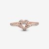 Pandora Anel Wishbone Cora O Brilhante Revestido A Ouro Rosa Online