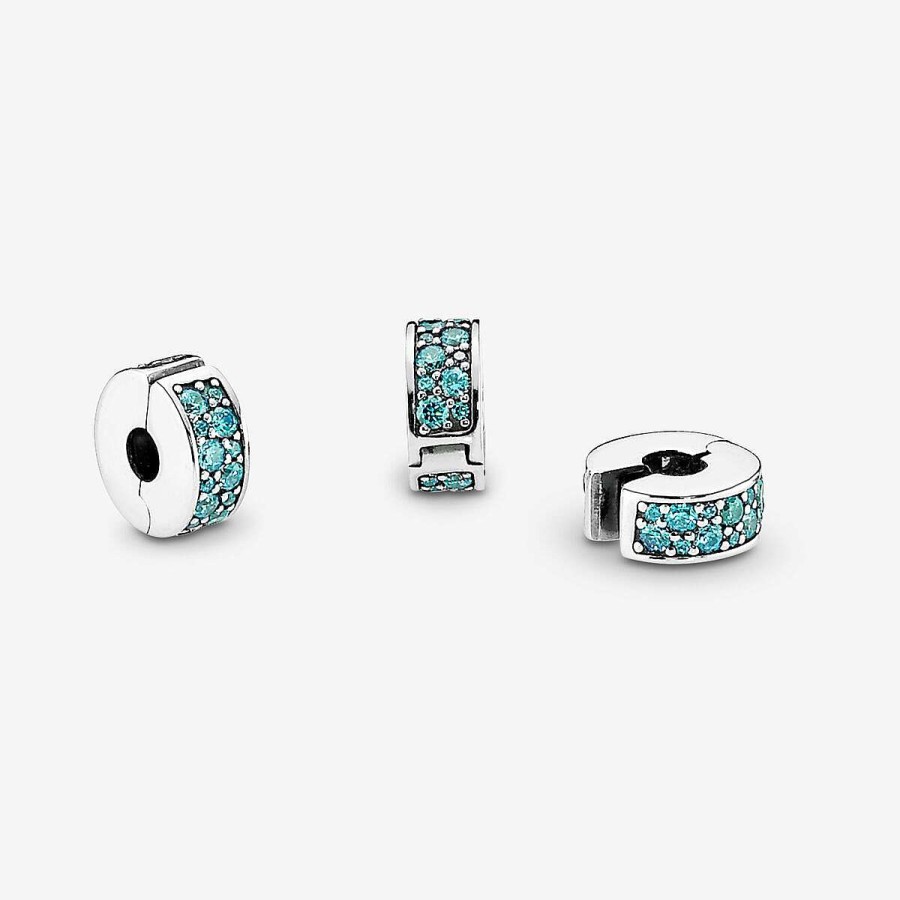 Pandora Clip Azul Petr Leo New