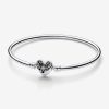 Pandora Bangle Heart & Butterfly Online