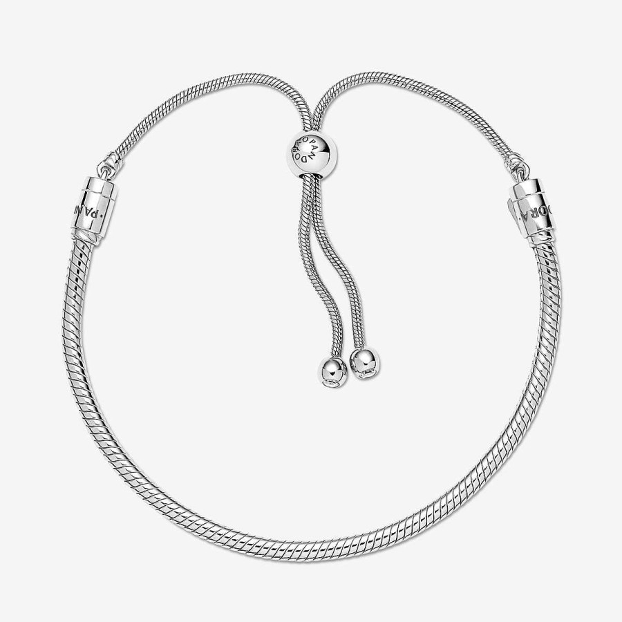 Pandora Pulseira Moments Snake Chain Slider Online