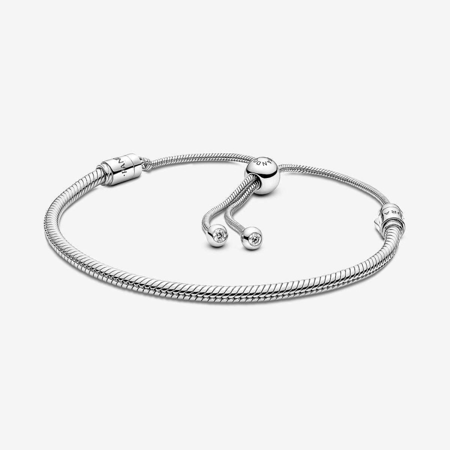 Pandora Pulseira Moments Snake Chain Slider Online