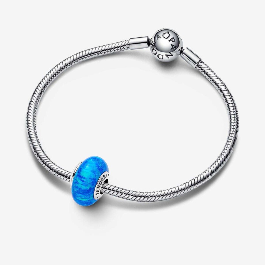 Pandora Conta Murano Opalescente Oceano Azul Best