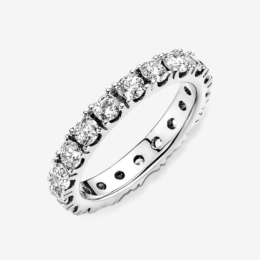 Pandora Anel Sparkling Row Eternity Prata Online