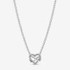 Pandora Colar Sparkling Infinity Heart Prata Clearance