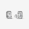 Pandora Brincos Rectangular Sparkling Halo Online