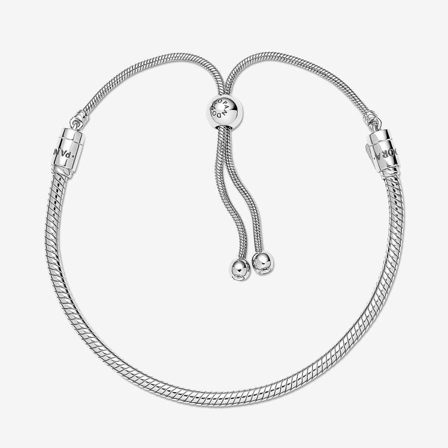 Pandora Pulseira Moments Snake Chain Slider Clearance